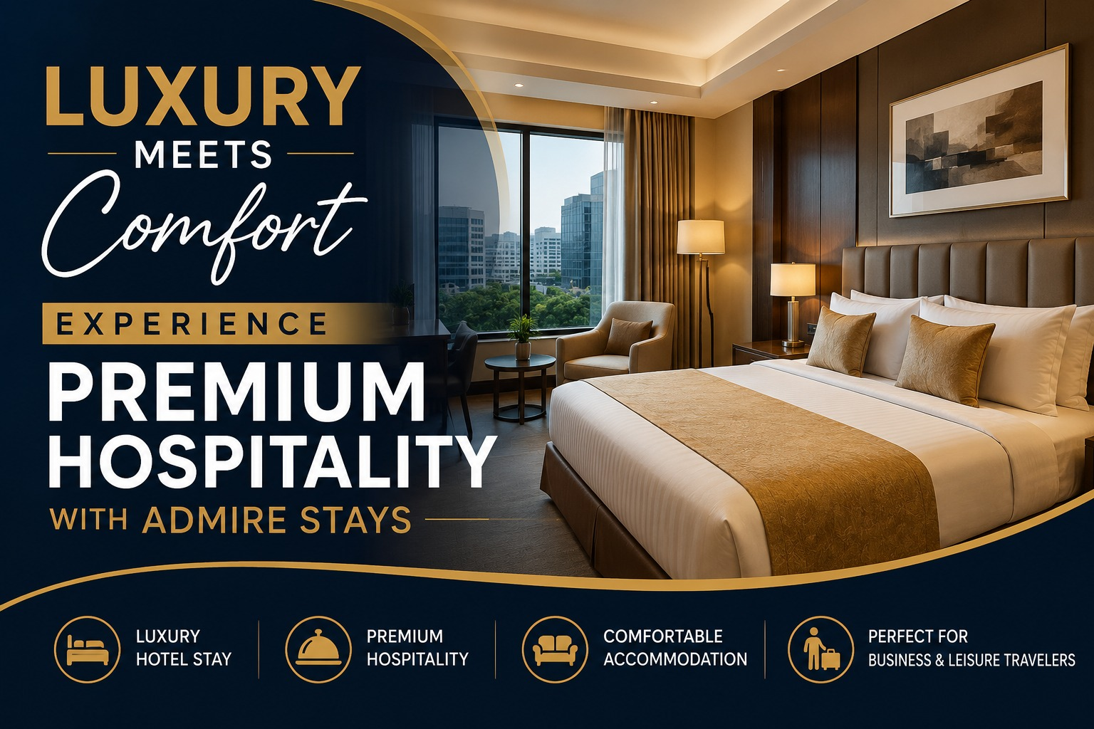 Luxury Meets Comfort: Experience Premium Hospitality with Admire Stays