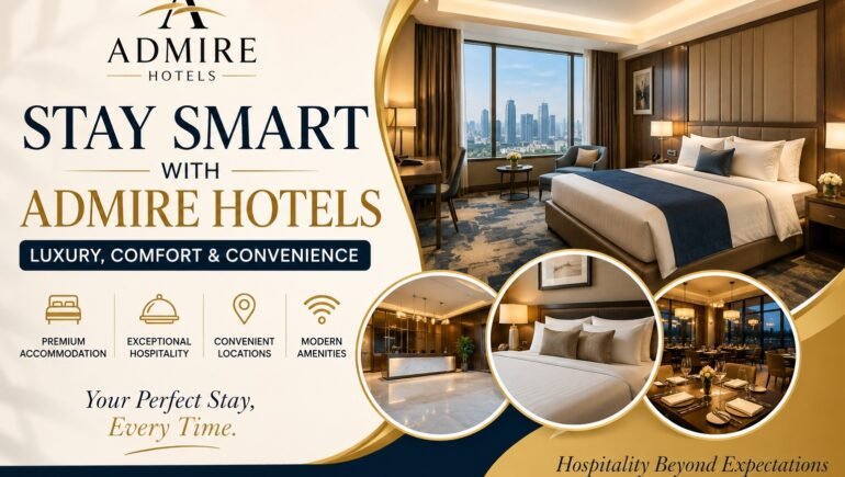 Stay Smart with Admire Hotels: Luxury, Comfort & Convenience