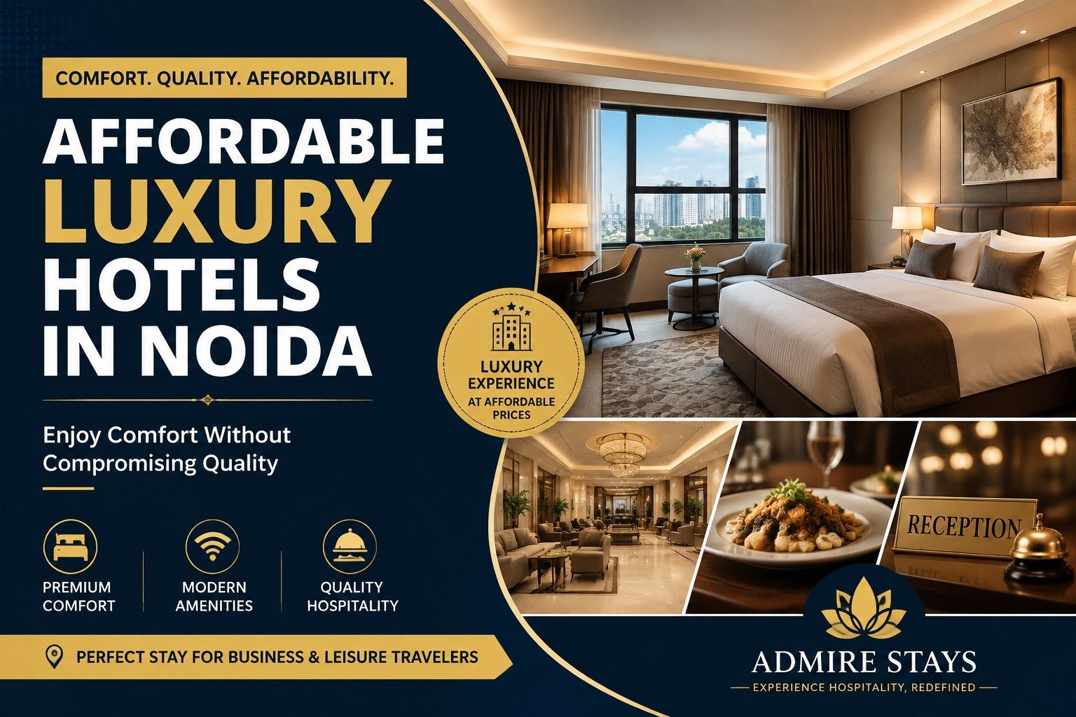 Affordable Luxury Hotels in Noida: Enjoy Comfort Without Compromising Quality